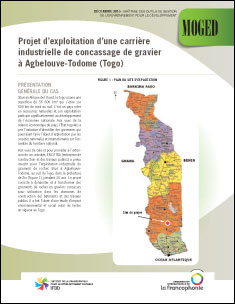 Fiche technique MOGED - Projet d’exploitation d’une carrière ... Image 1