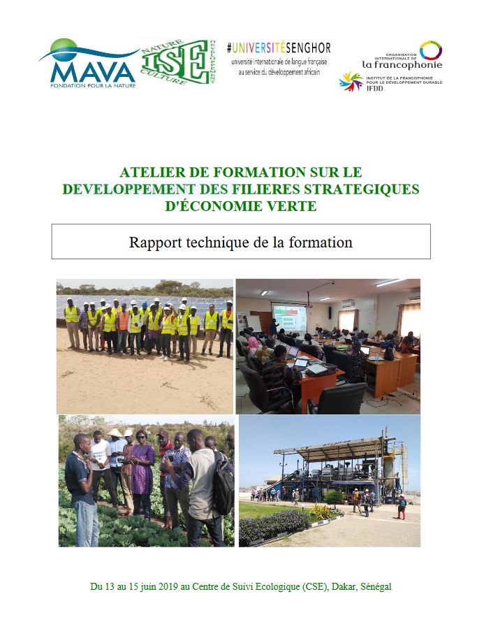 Rapport de l'Atelier de formation sur le développement des f ... Image 1